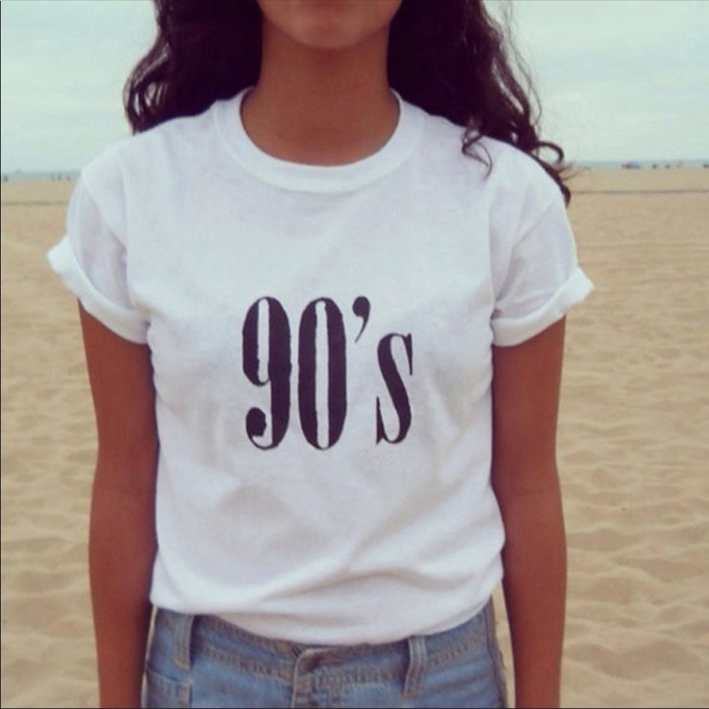 Women’s white 90’s T-shirt!